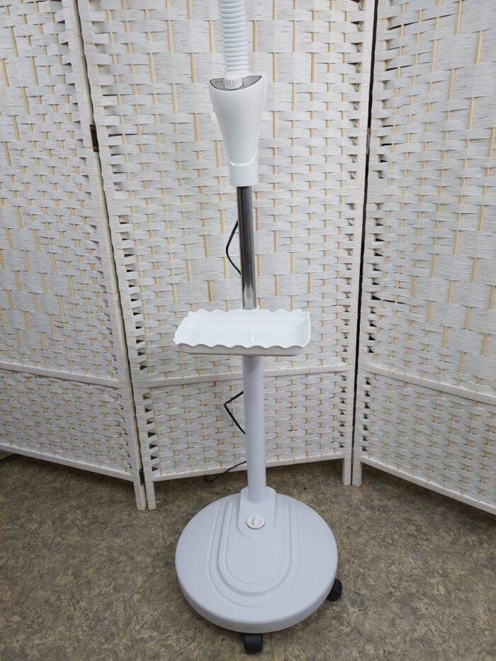 Лампа лупа бестеневая NUODIAN с диммером, USB-портом, линза 12см, с колесами